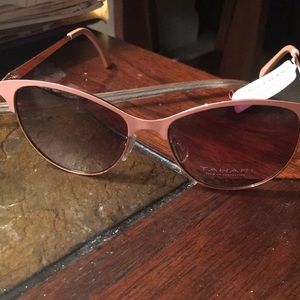 Tahari Rose Gold Sunglasses